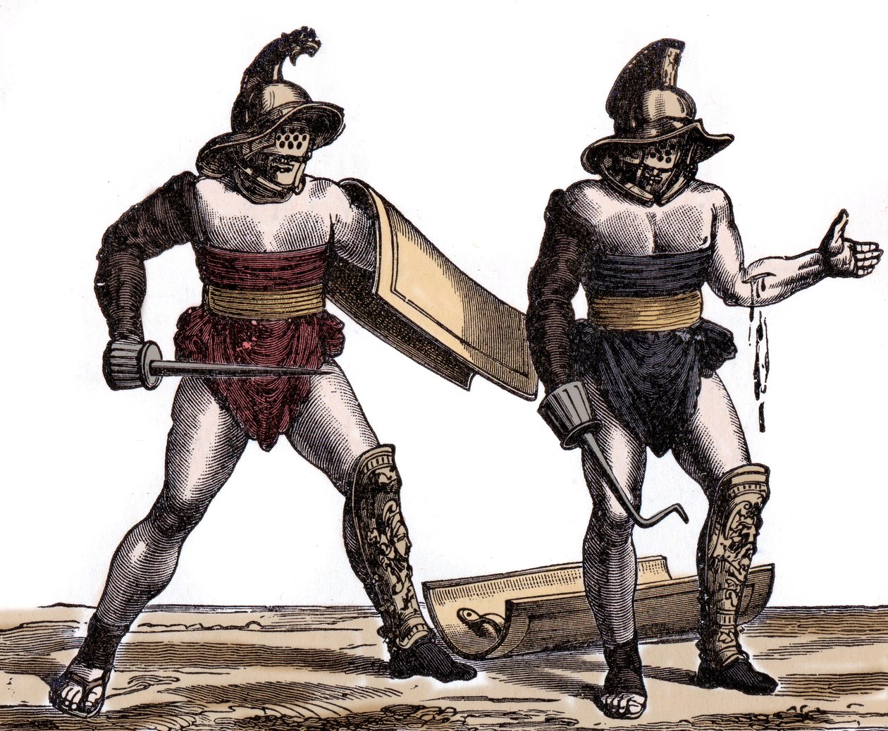 Roma Antiga: O Gladiador Romano - Antiquito Romano: o gladiador de Unknown artist