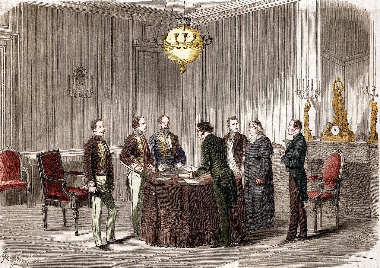 Anexação da Sabóia à França de Unknown artist