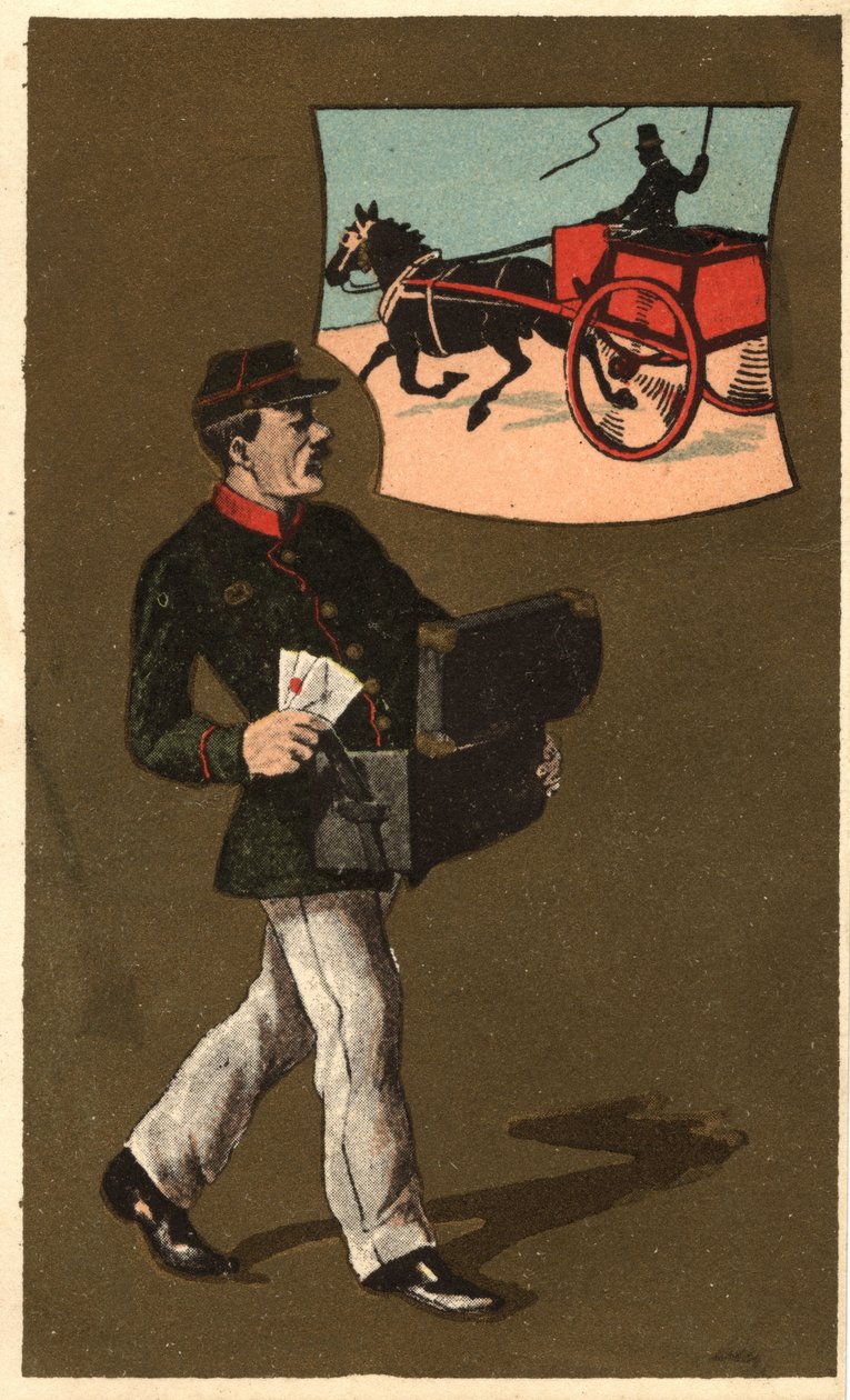 Cromolitografia anónima, finais do século XIX. de Unknown artist