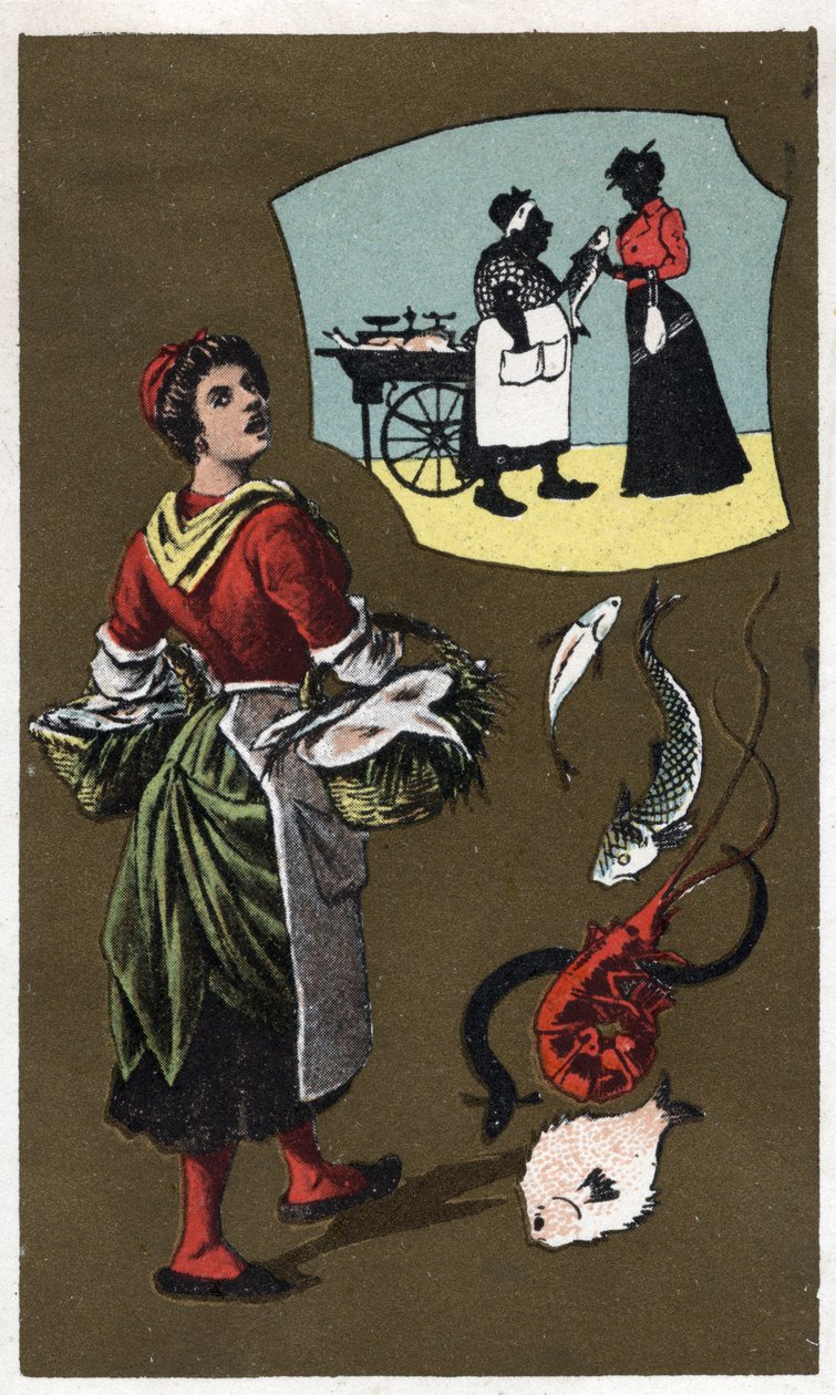 Cromolitografia anónima, finais do século XIX. de Unknown artist