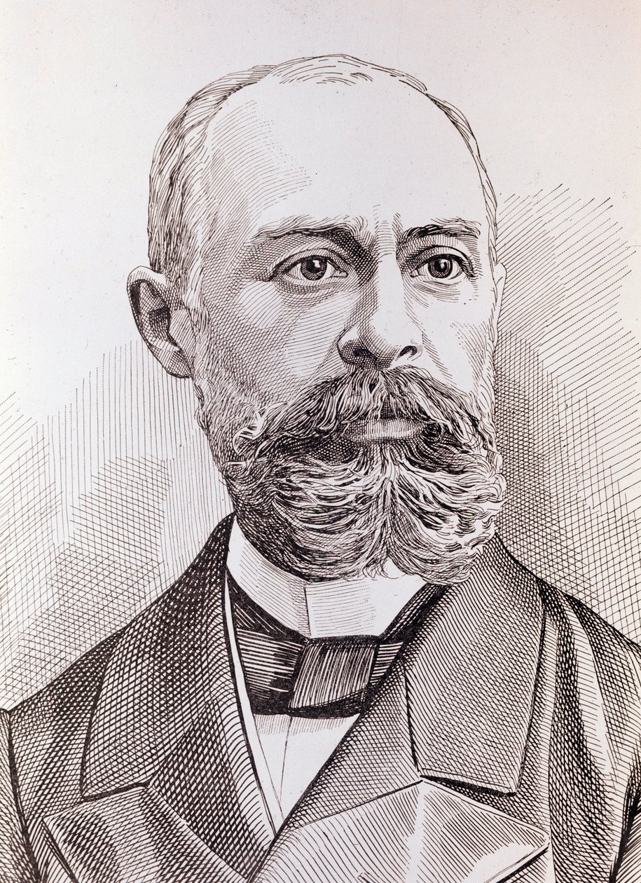 Antoine-Henri Becquerel, físico francês (Gravura) de Unknown artist