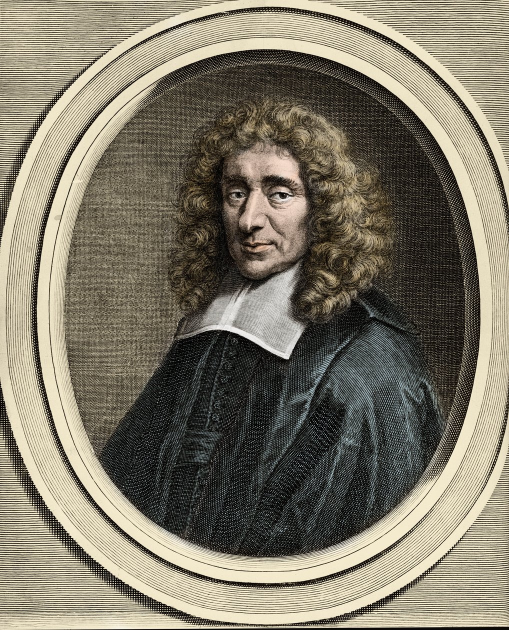 Antoine Furetiere (1619-1688), escritor gramatical inglês - de Unknown artist