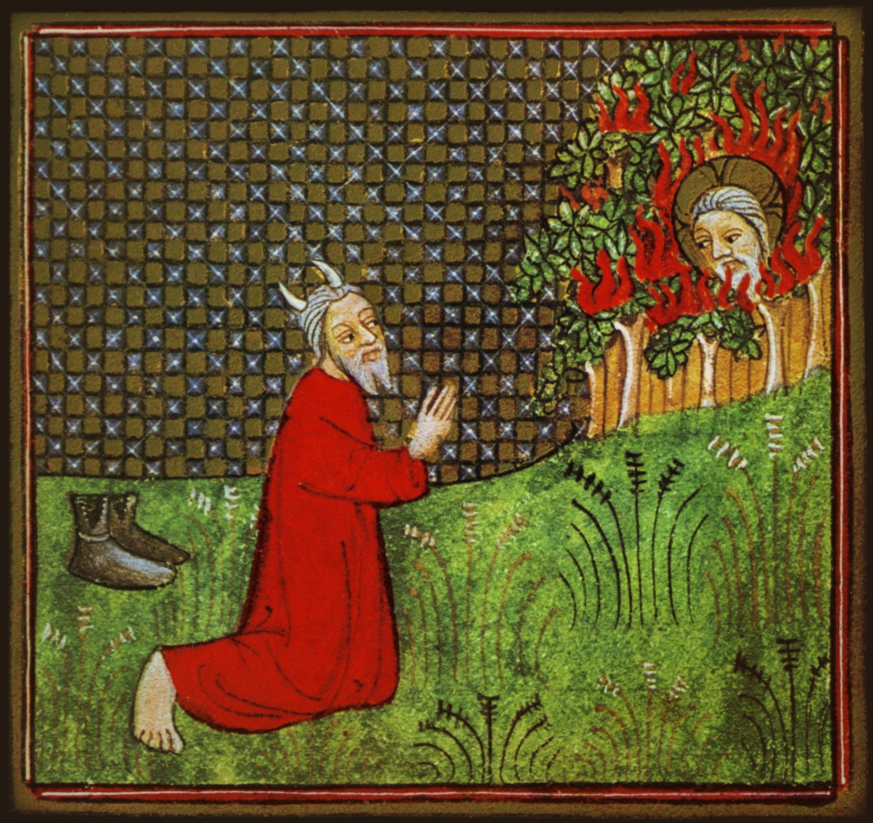 Aparição de The Burning Roveto de Unknown artist