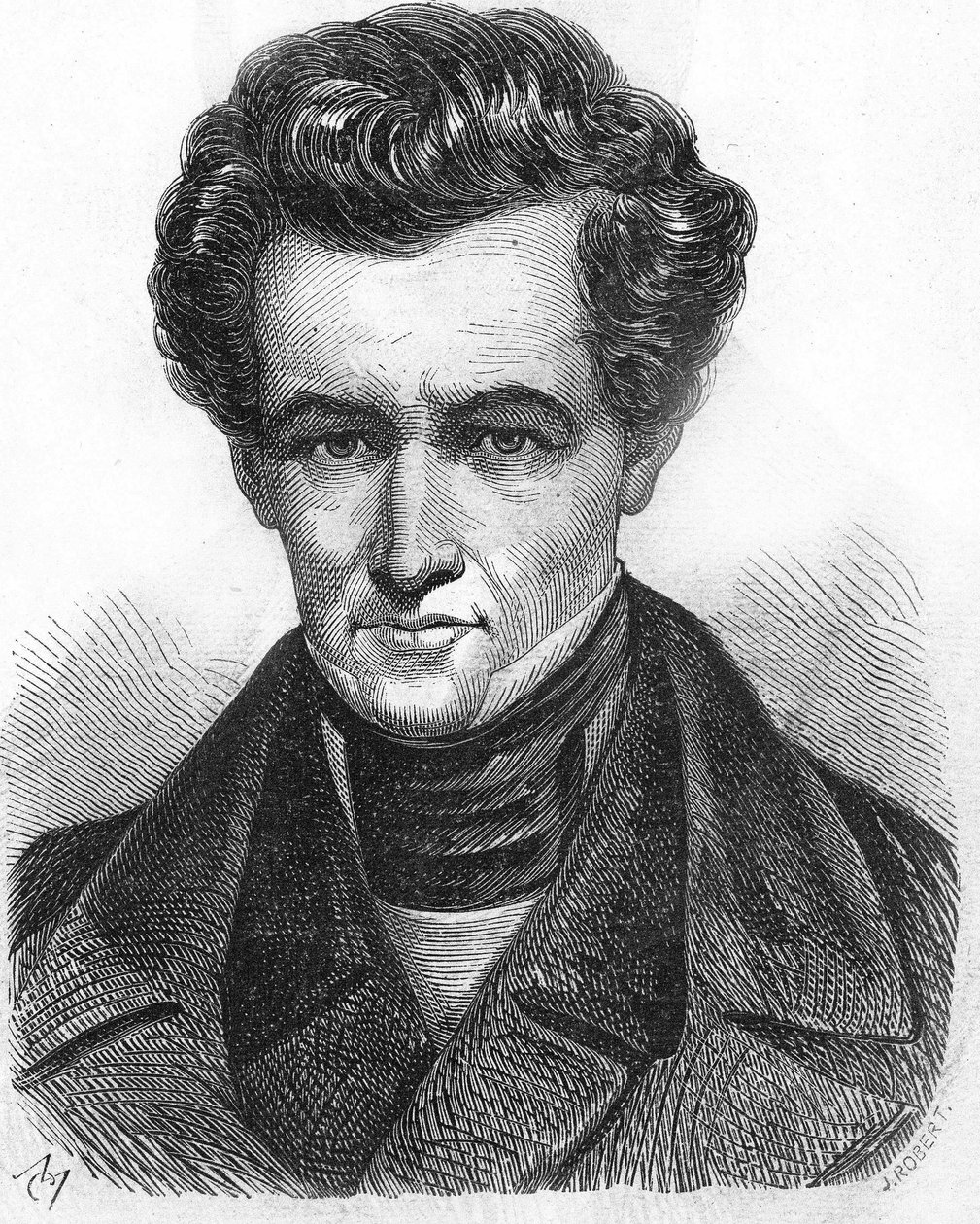 Armand Carrel (1800-1836), jornalista francês. de Unknown artist
