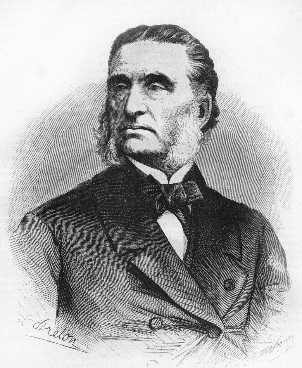Armand Trousseau (1801-1867), médico francês. de Unknown artist