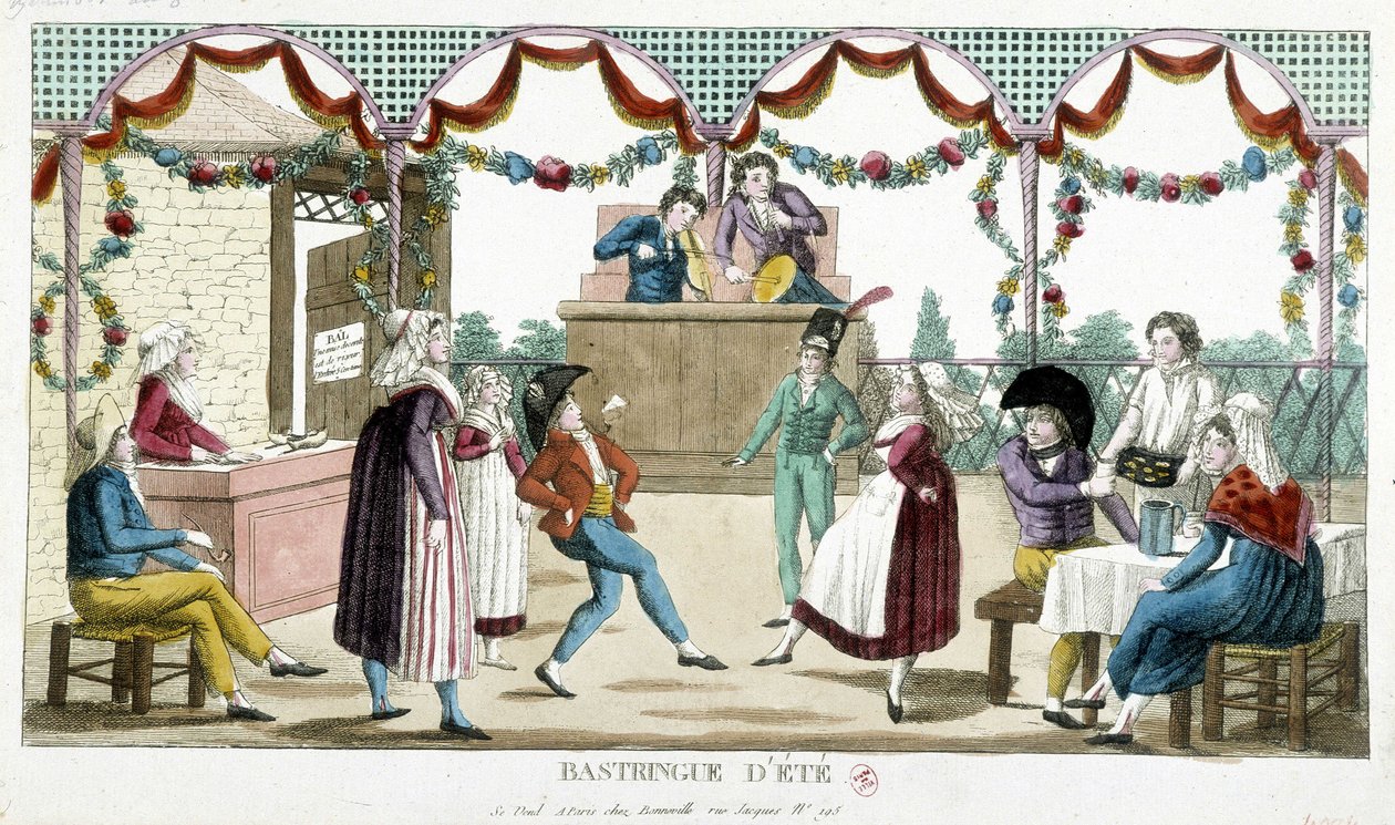 Bola: Bastringue de Verão, n.d., final do século XVIII de Unknown artist