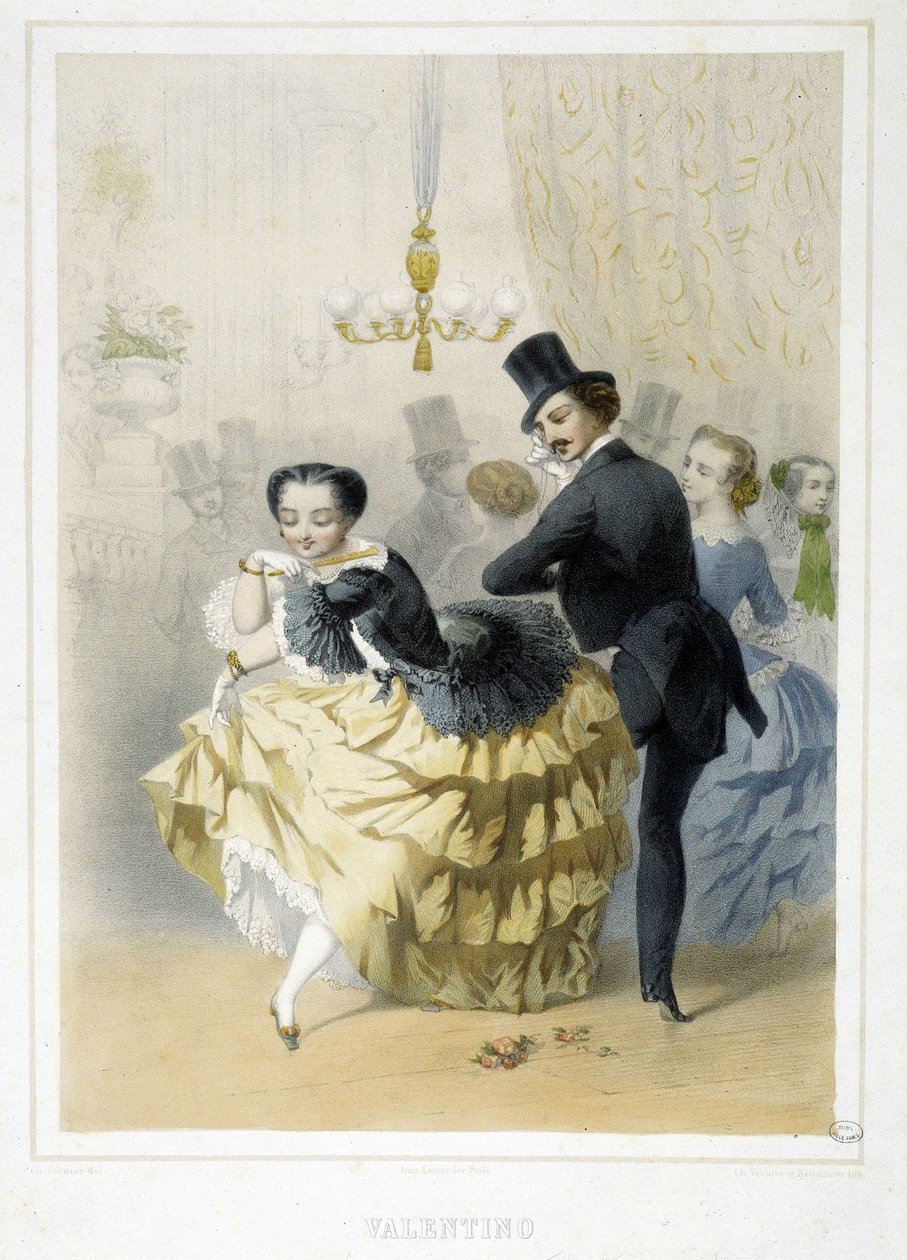 Bola: Valentino, por volta de 1860 de Unknown artist