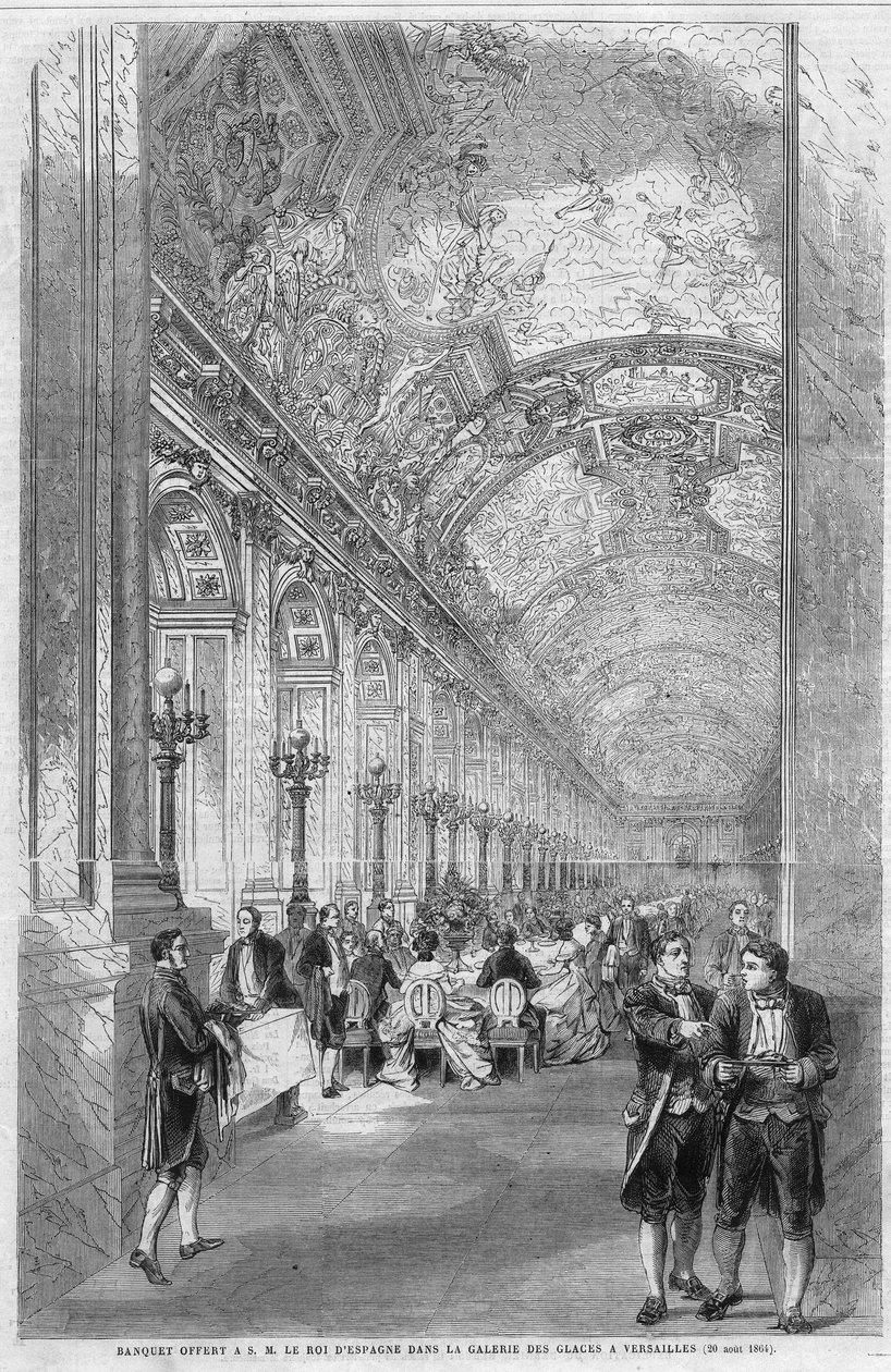 Banquete oferecido à sua majestosa Marie Ferdinand François d