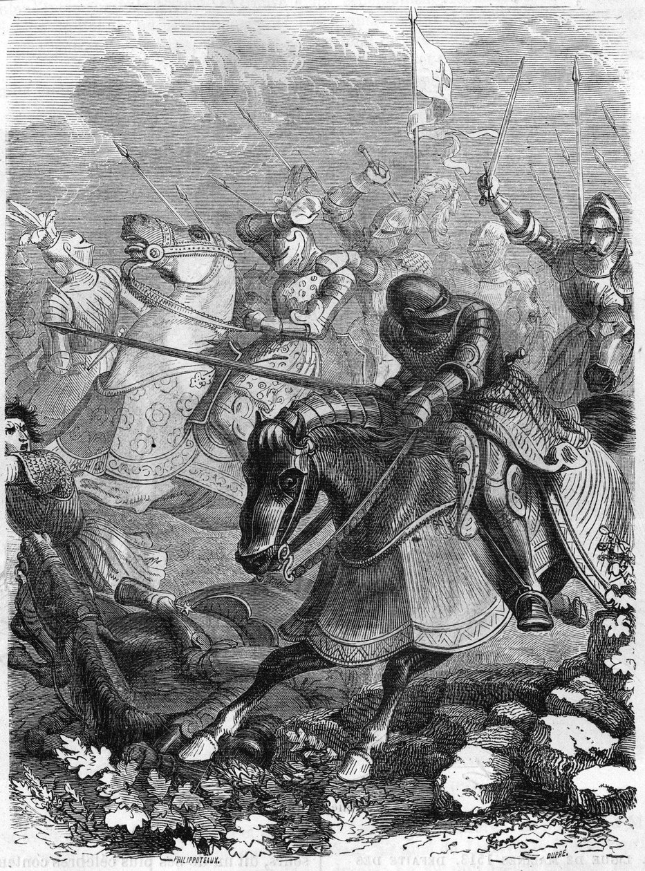 Batalha de Guinegate ou Guinegatte (França), Dia das esporas, 16 de agosto de Unknown artist
