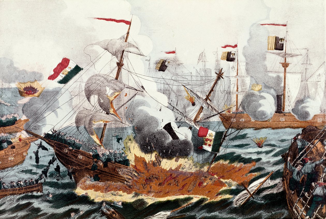 Batalha de Lissa, 20 de julho de Unknown artist