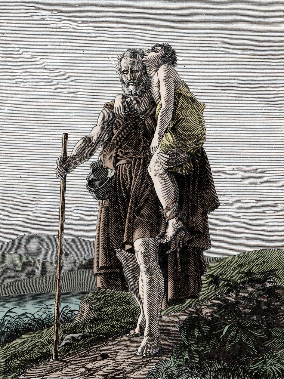 Belisário - o General Belisário bizantino (Flavius Belisarius, 500-565) de Unknown artist