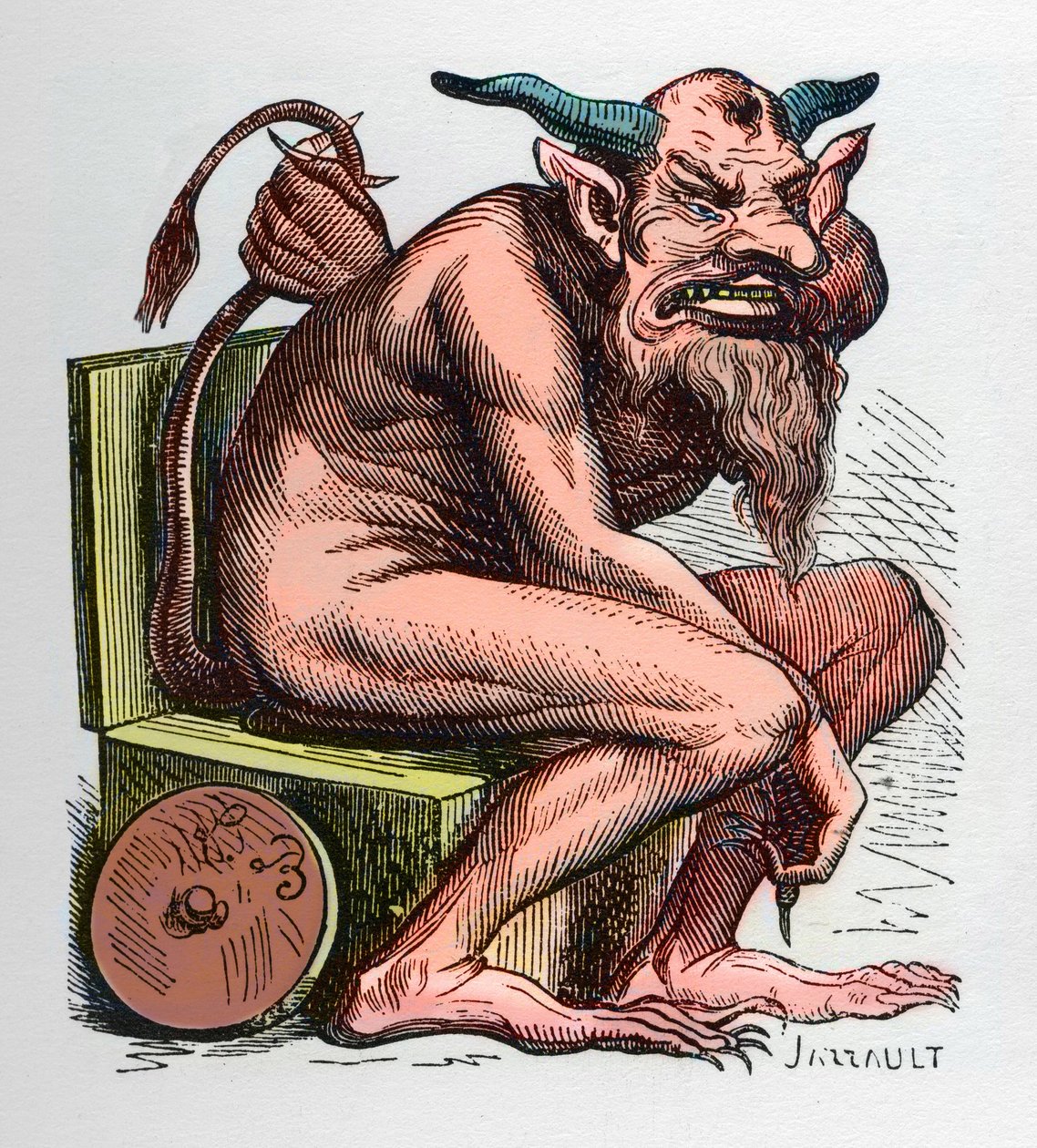 Belphegor, ilustração do 