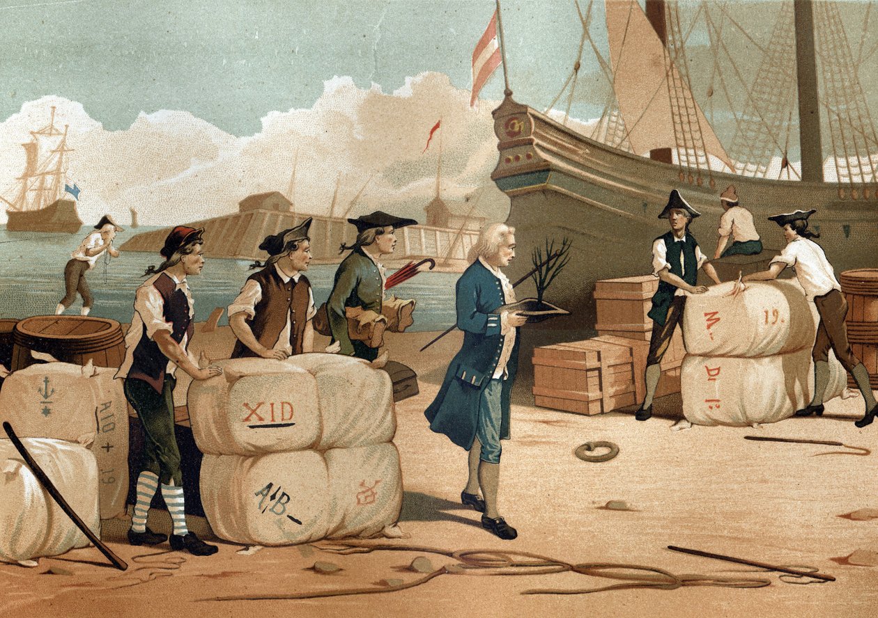 Bernard de Jussieu (1699-1777), botânico francês, tendo trazido de volta o pé de cedro da Inglaterra em 1734. de Unknown artist