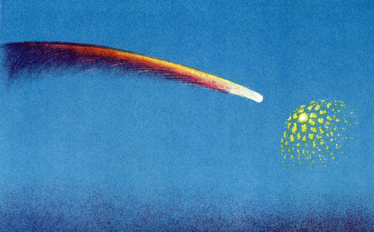 Bolide observado em 11 de junho de Unknown artist