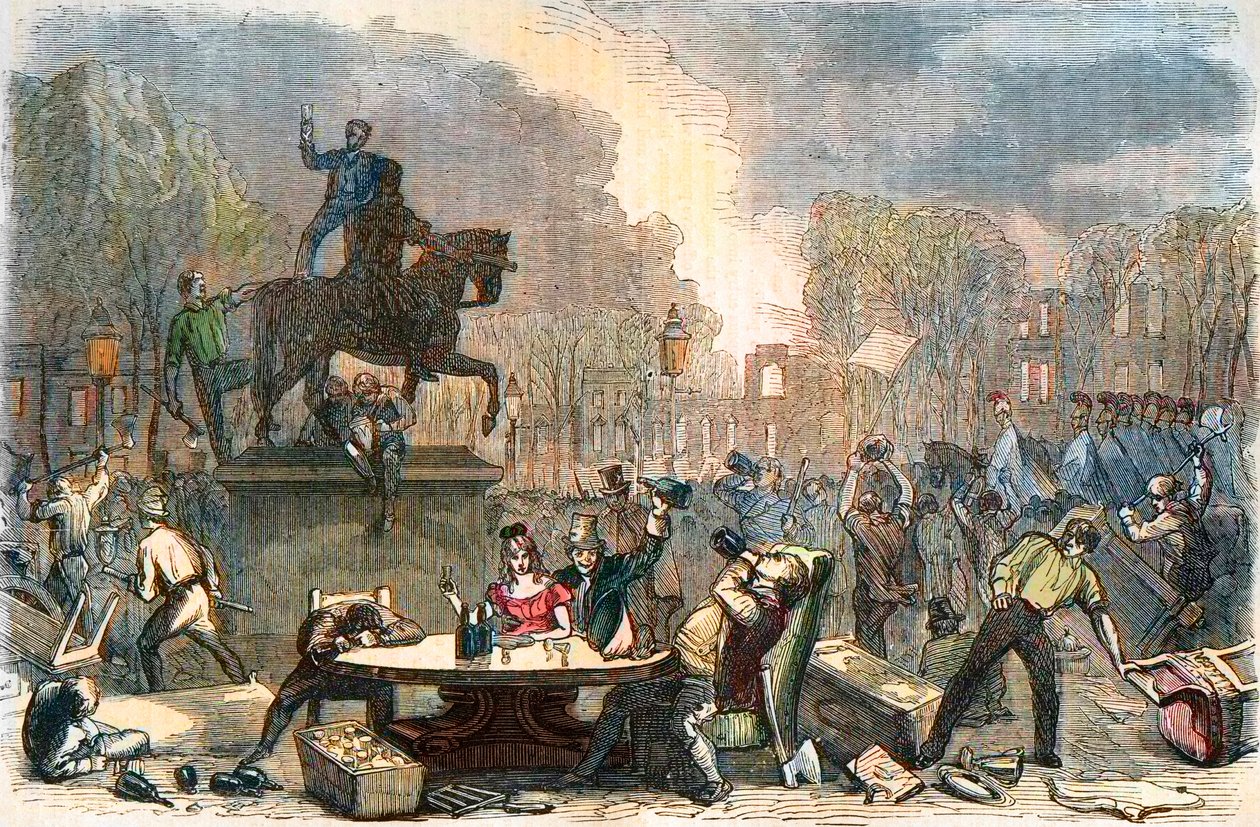 Bristol Riots de Unknown artist