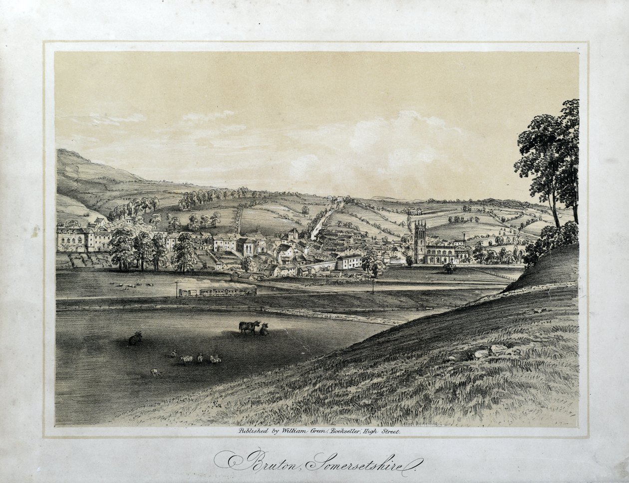 Bruton, Somersetshire de Unknown artist
