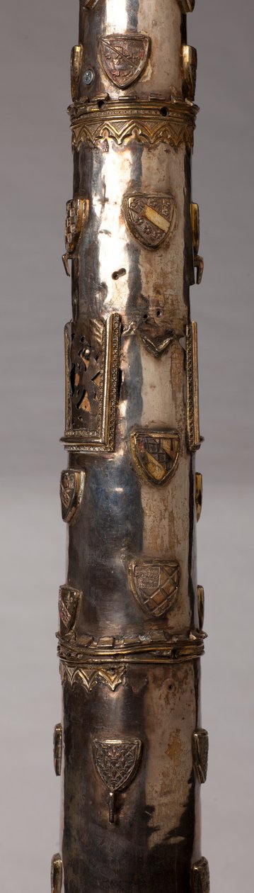 Candelabro (?), ourivesaria, detalhe de Unknown artist