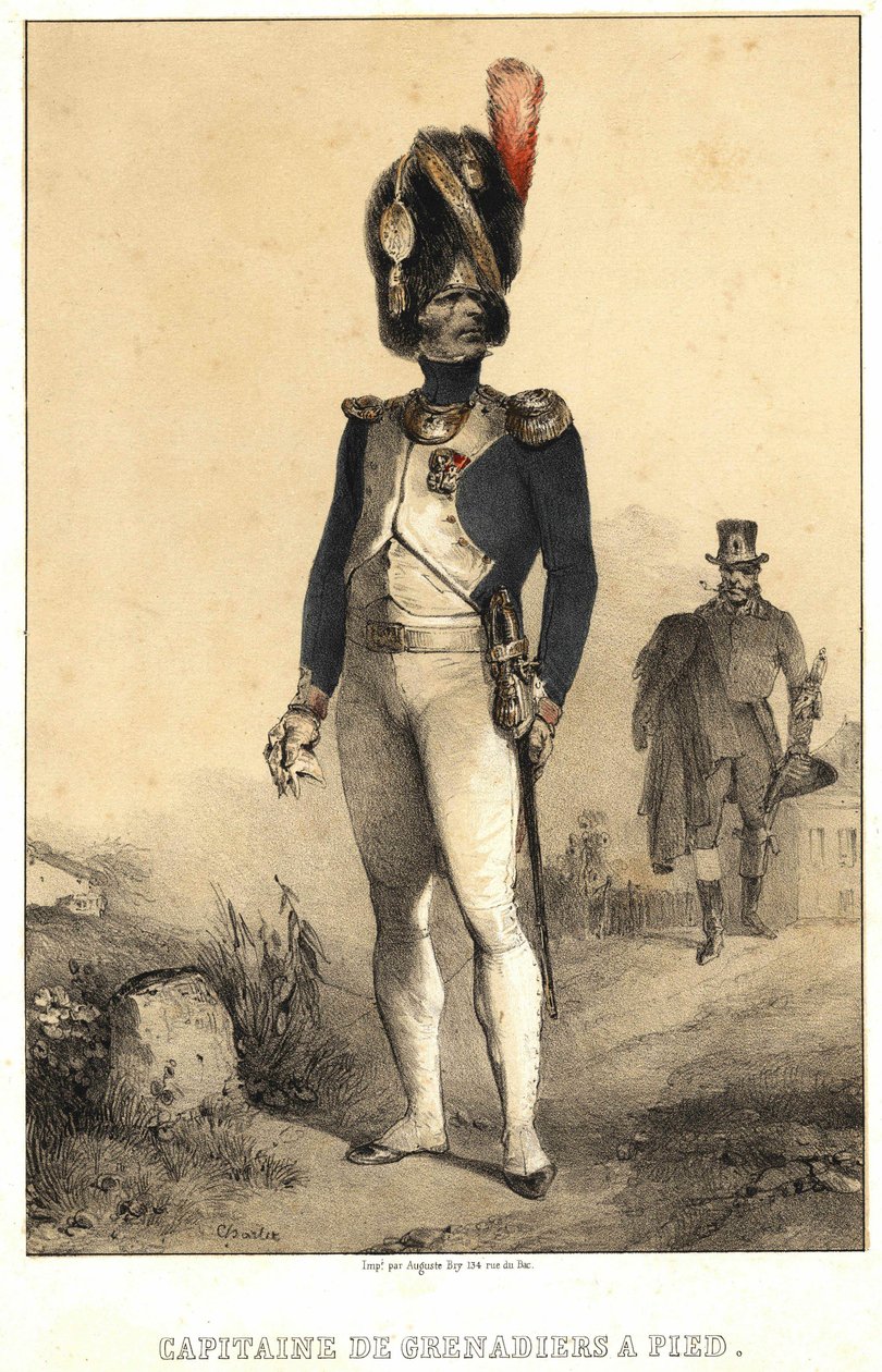 Capitão de grenadiers a pé de Unknown artist