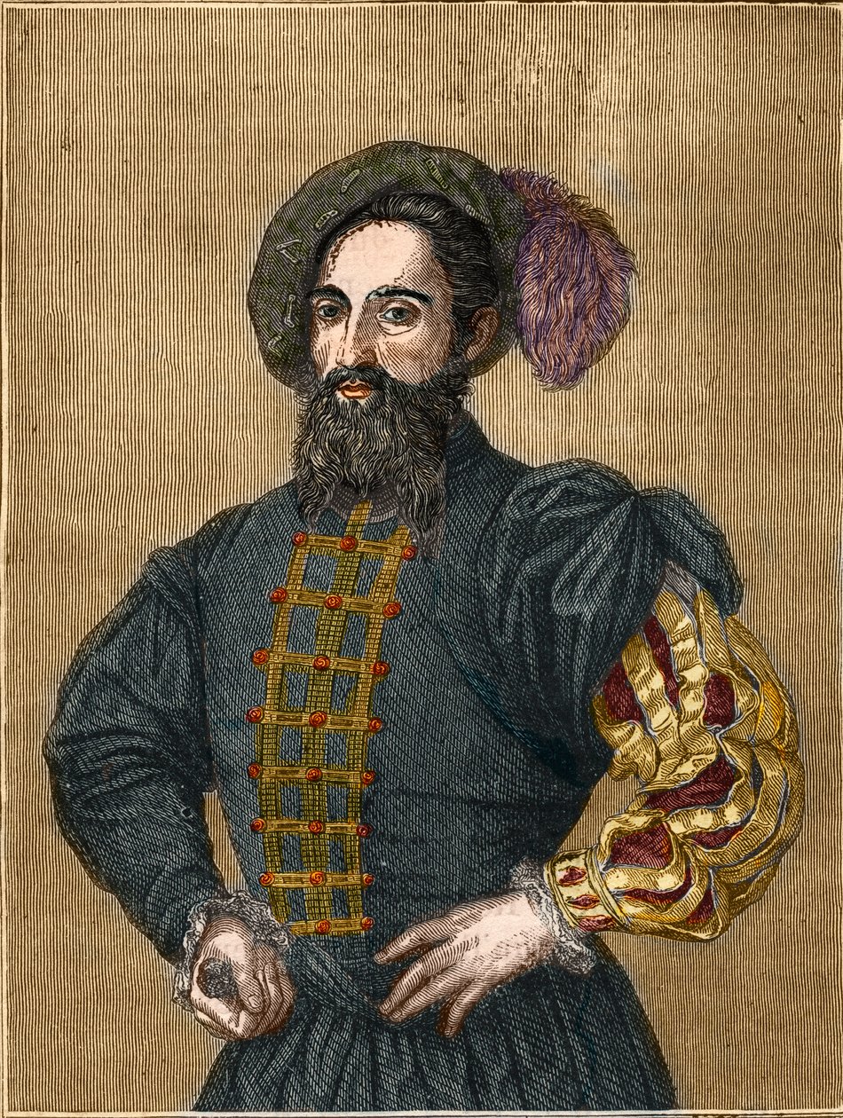 Cesare Borgia (1475-1507) Duque de Valência. (gravura) (século XIX). de Unknown artist
