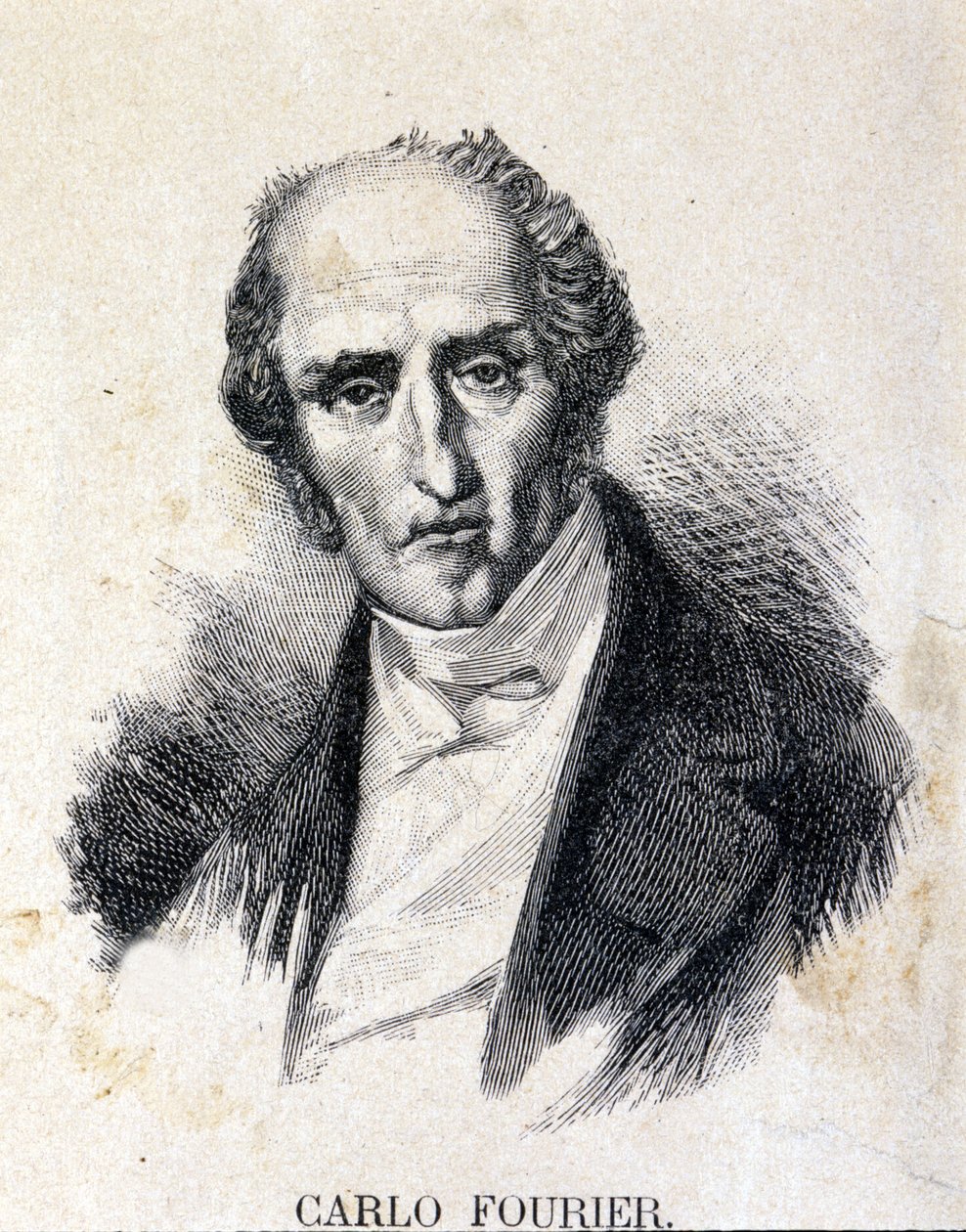 Charles Fourier (1772-1837), filósofo e economista francês. de Unknown artist