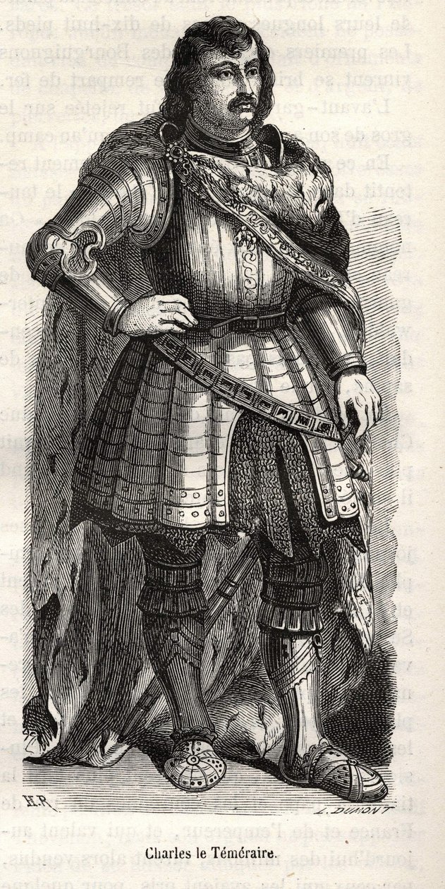 Charles the Bold (1433-1477), Duque de Borgonha. de Unknown artist