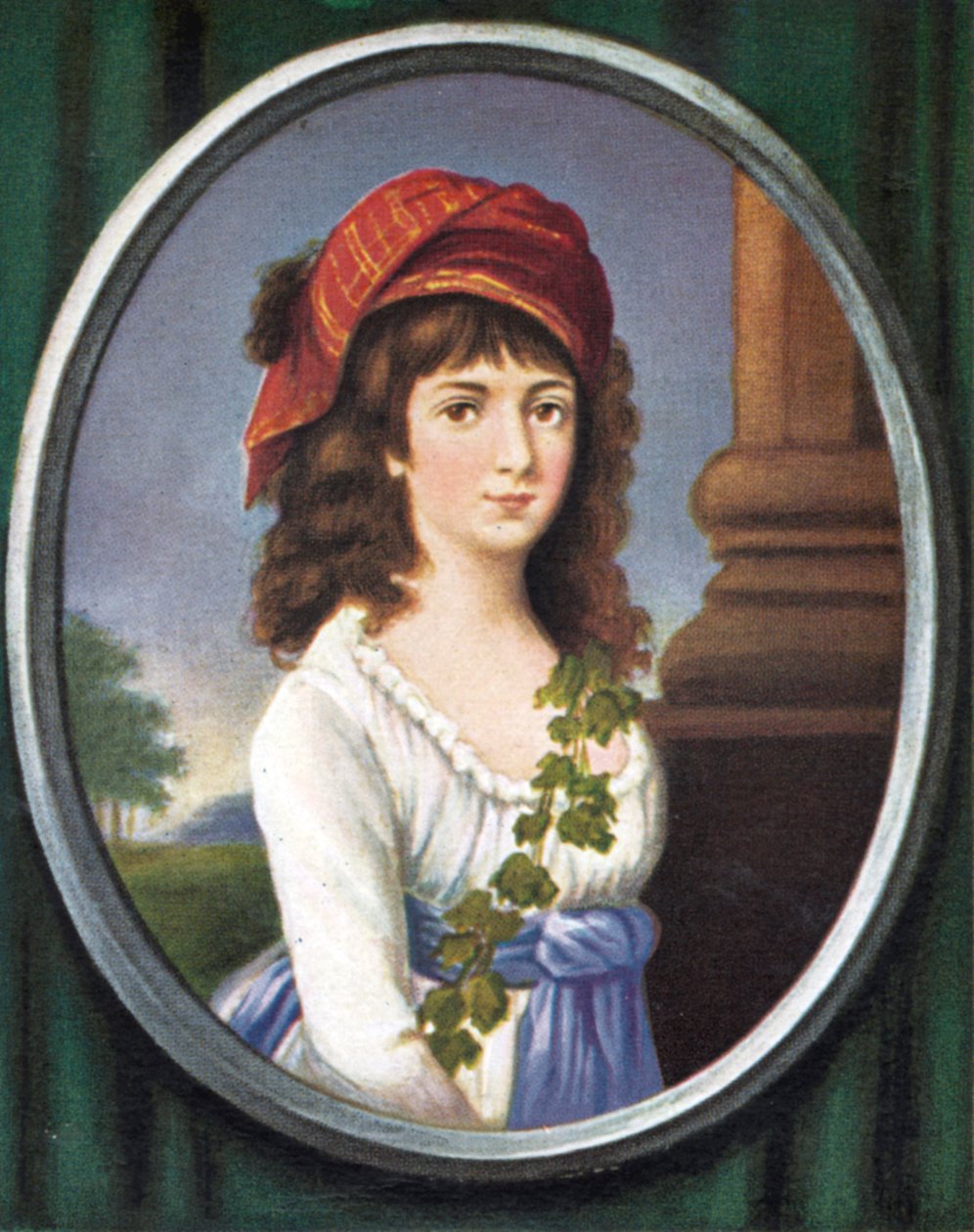 Retrato de Charlotte Corday de Unknown artist