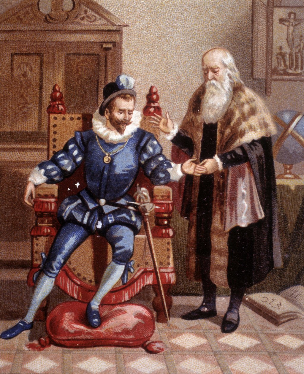 Chiromanciano na Cour des Valois de Unknown artist