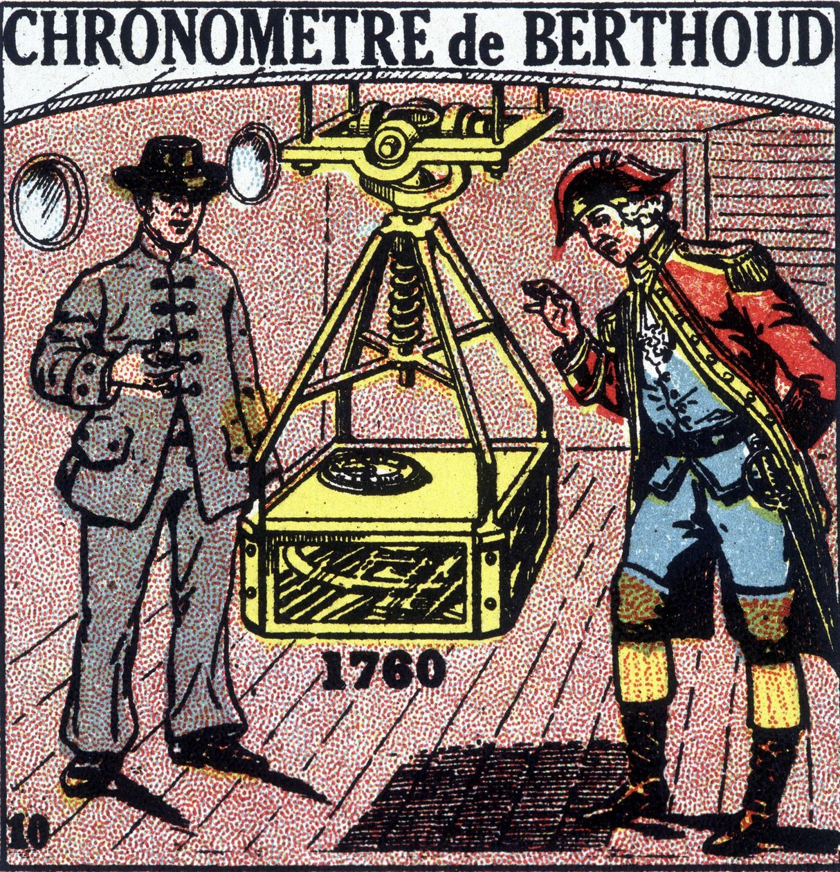 Chronometer by Ferdinand Berthoud (1727-1807), relojoeiro suíço de Unknown artist
