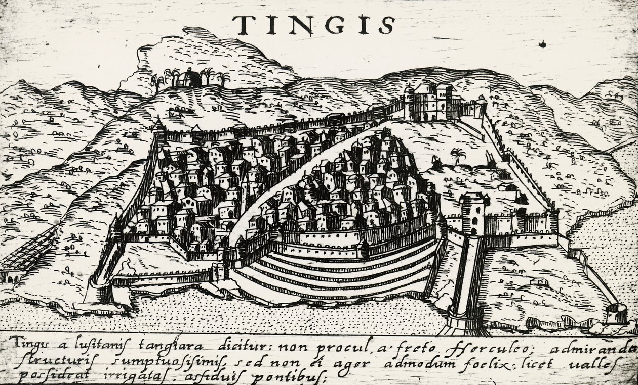 Cidade de Tânger de Unknown artist
