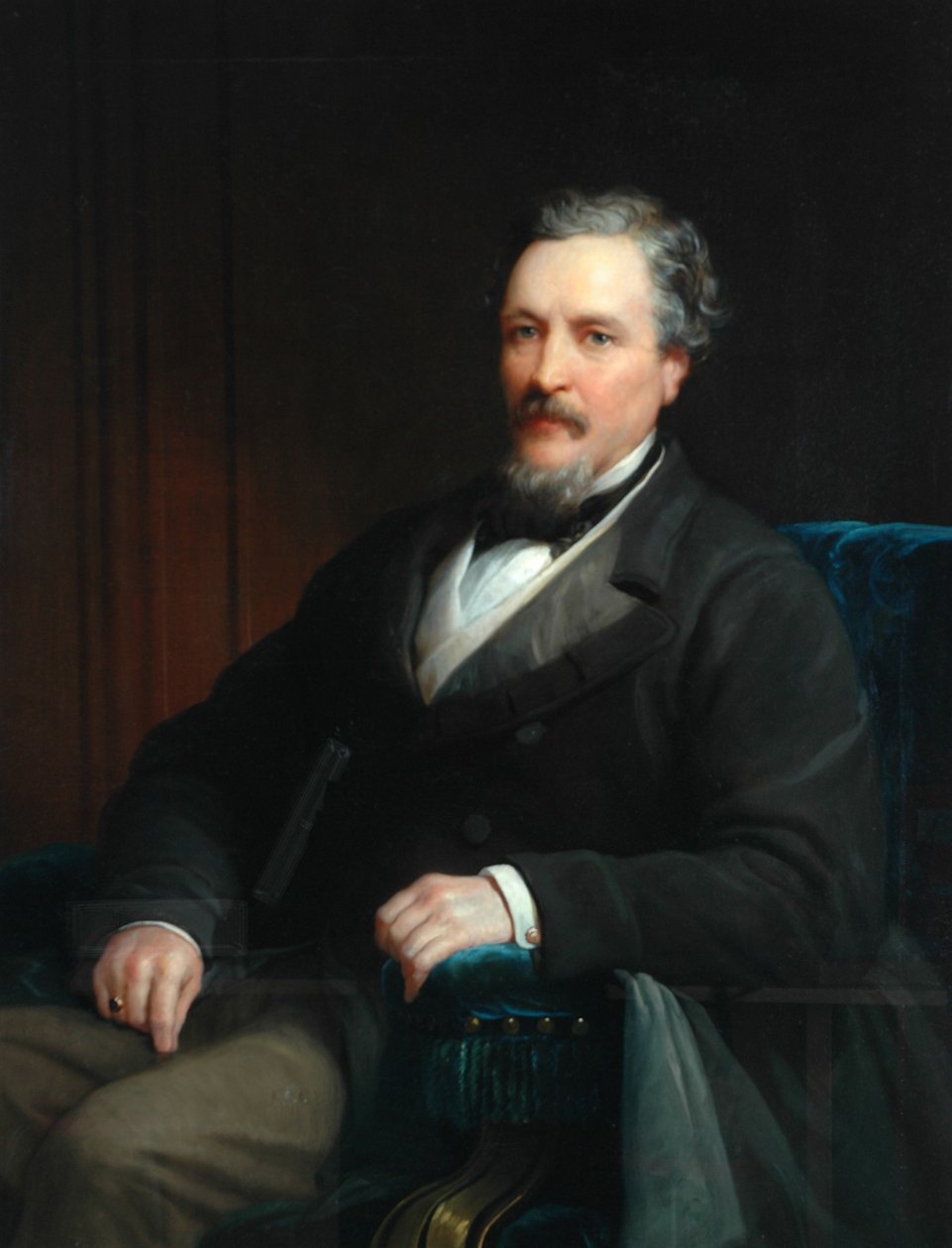 Coronel Edward Akroyd, 1868 de Unknown