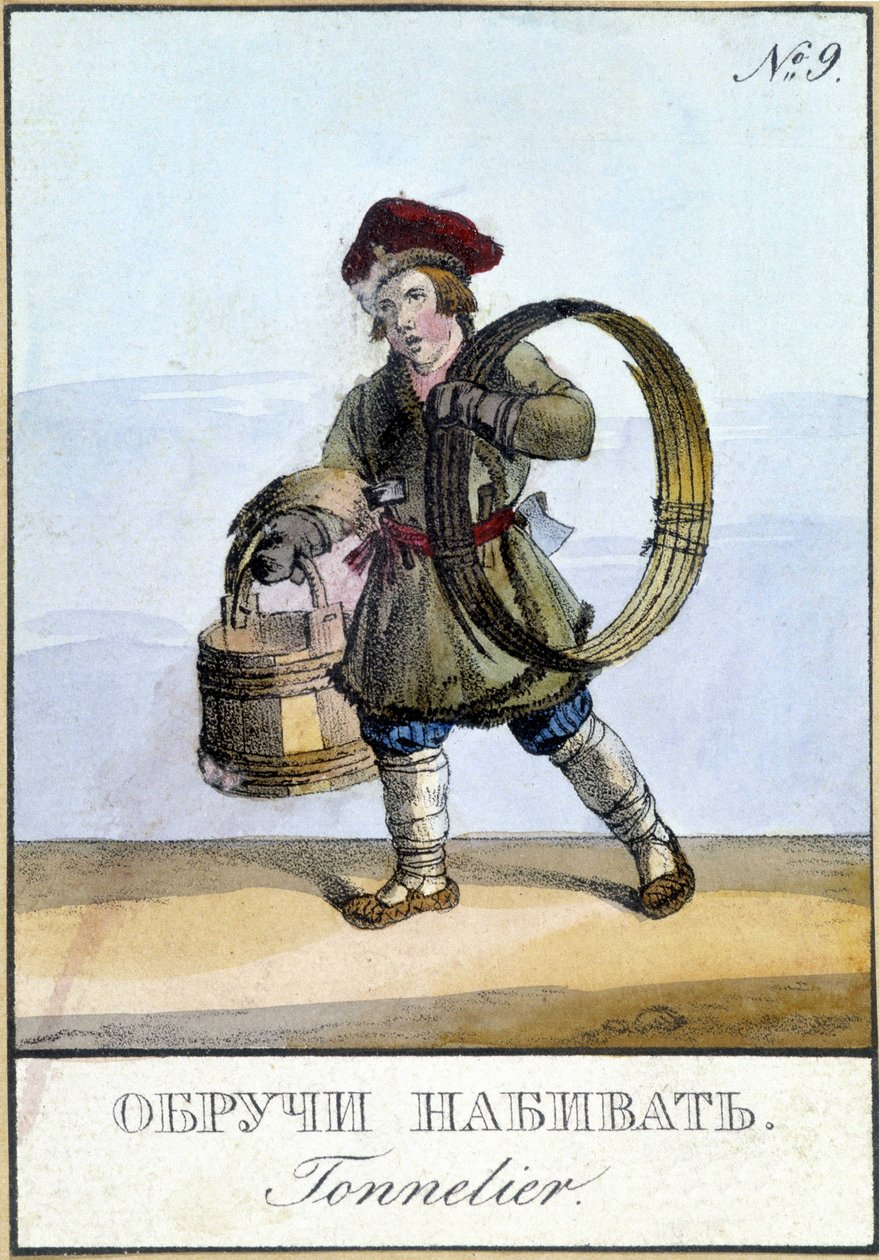 Connelier na Rússia, no século XIX. de Unknown artist