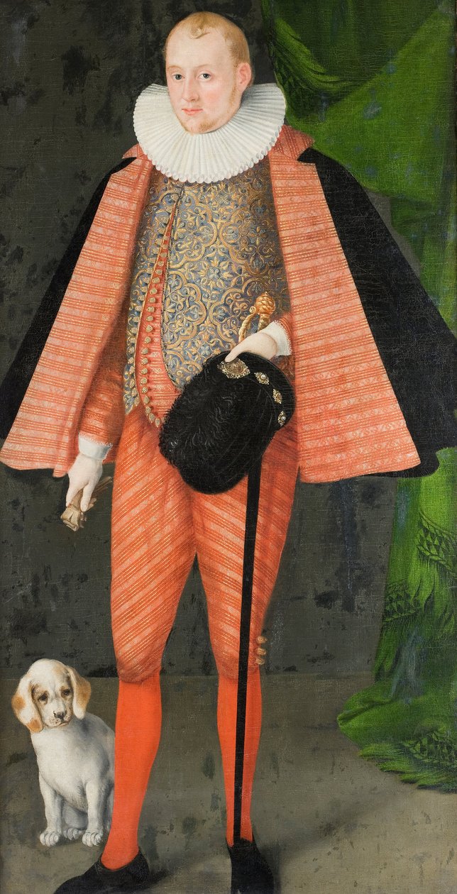 Conde Svante Mauritzson Sture, c.1600 Óleo sobre tela. de Unknown artist