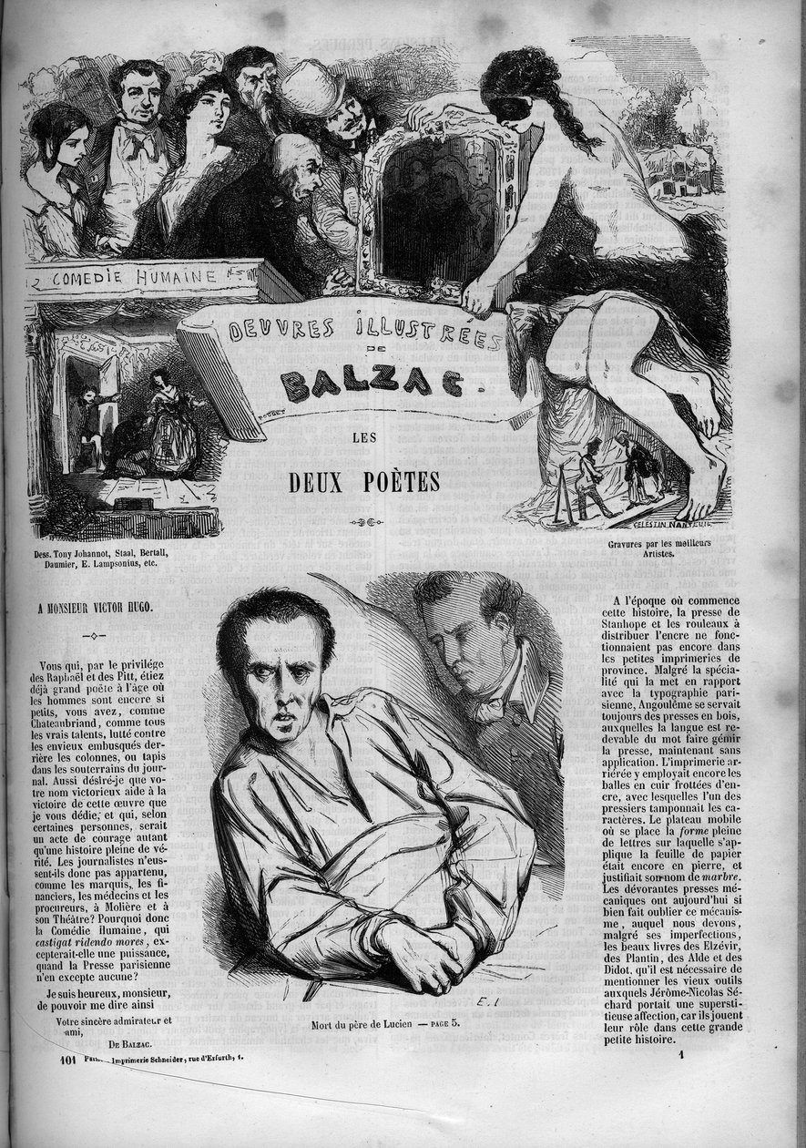 Capa para o romance "os dois poetas". de Unknown artist