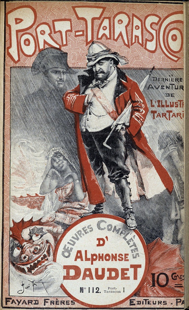Capa de "Port Tarascon" de Daudet. de Unknown artist