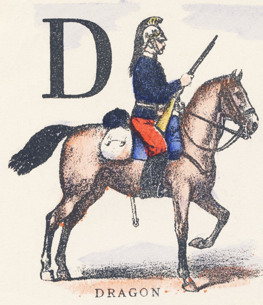 D: dragão de Unknown artist
