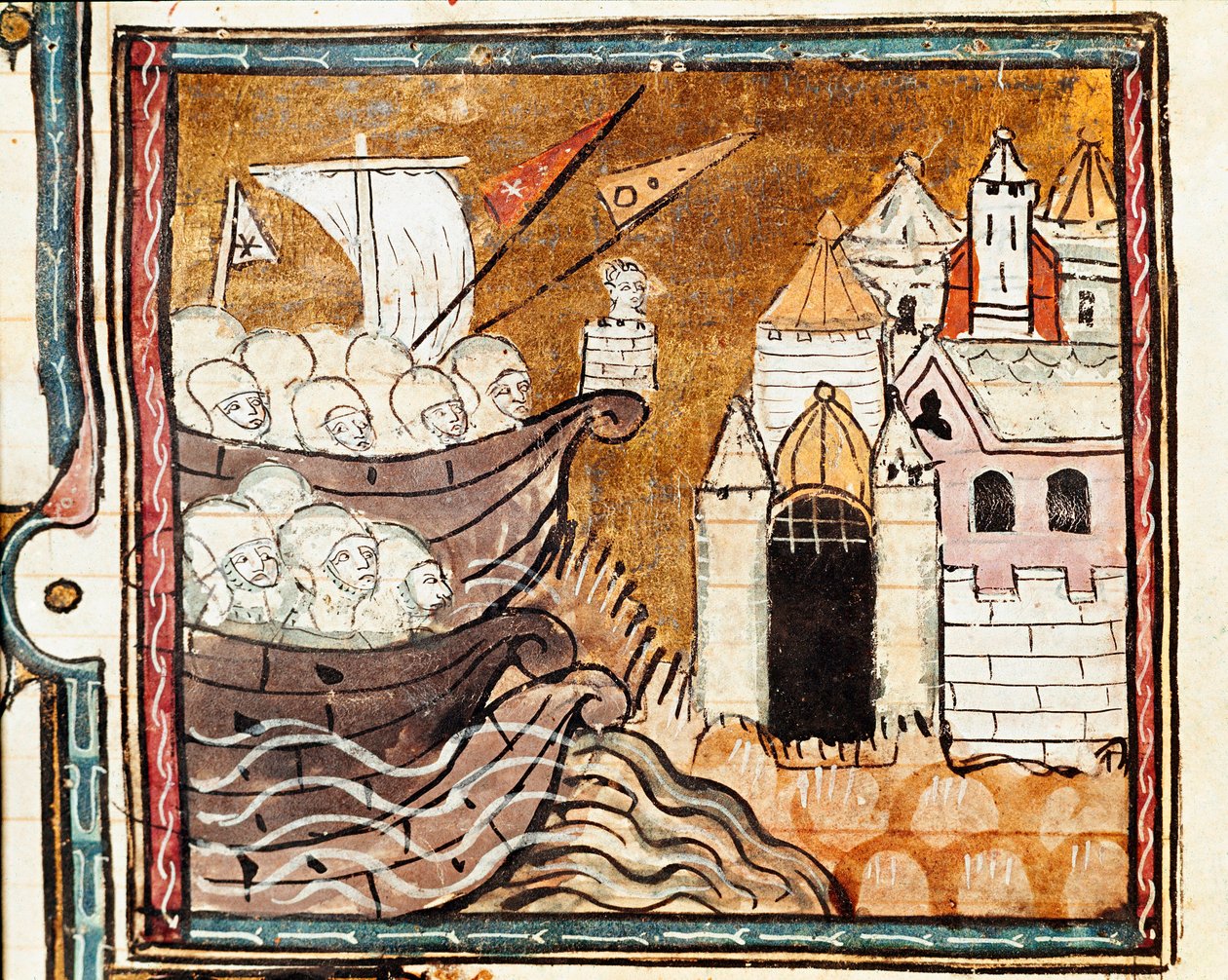 Descascamento de uma armeia. Detalhe (miniatura de Unknown artist