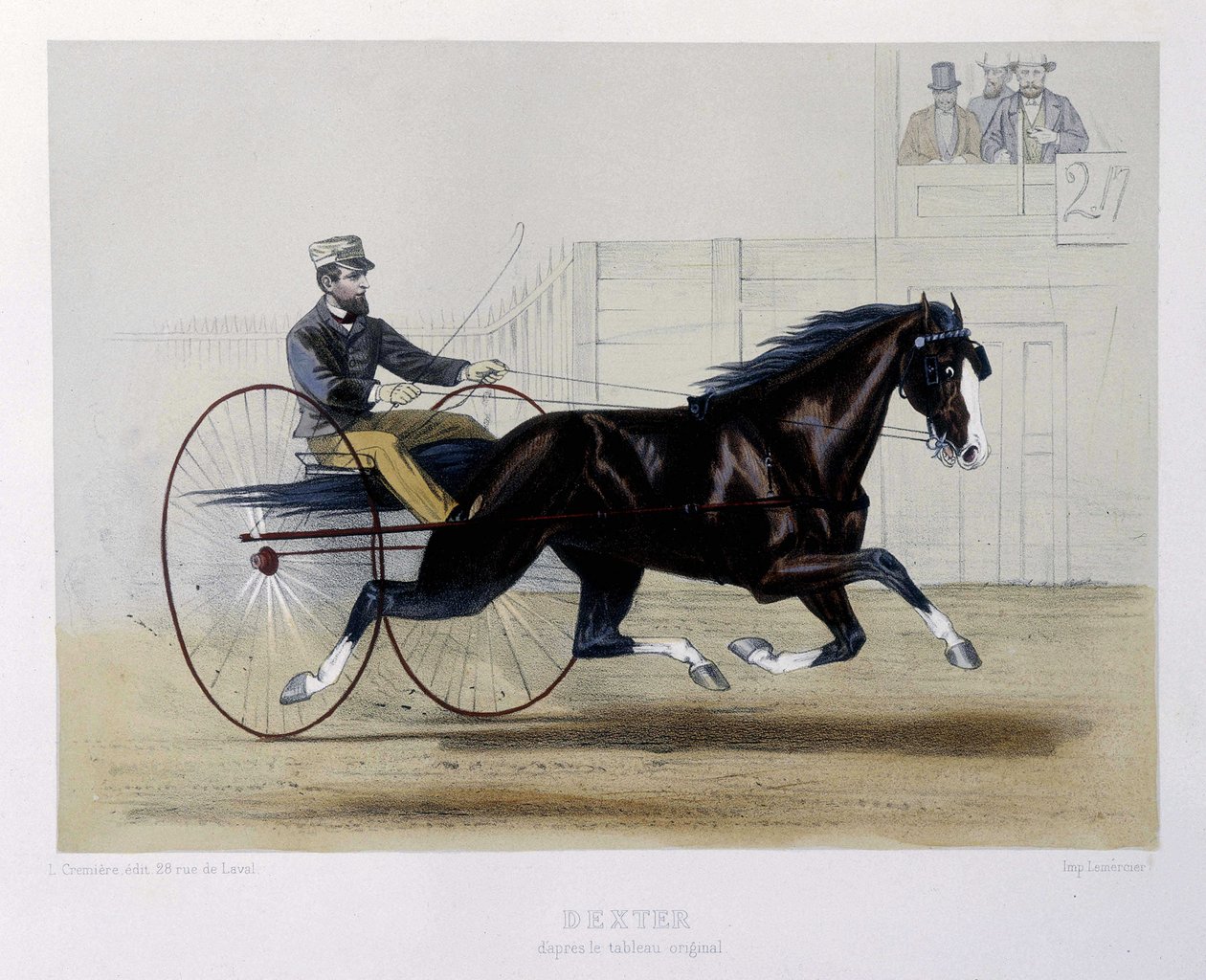 Dexter trotteur - em "The centaur" (O centauro) de Unknown artist