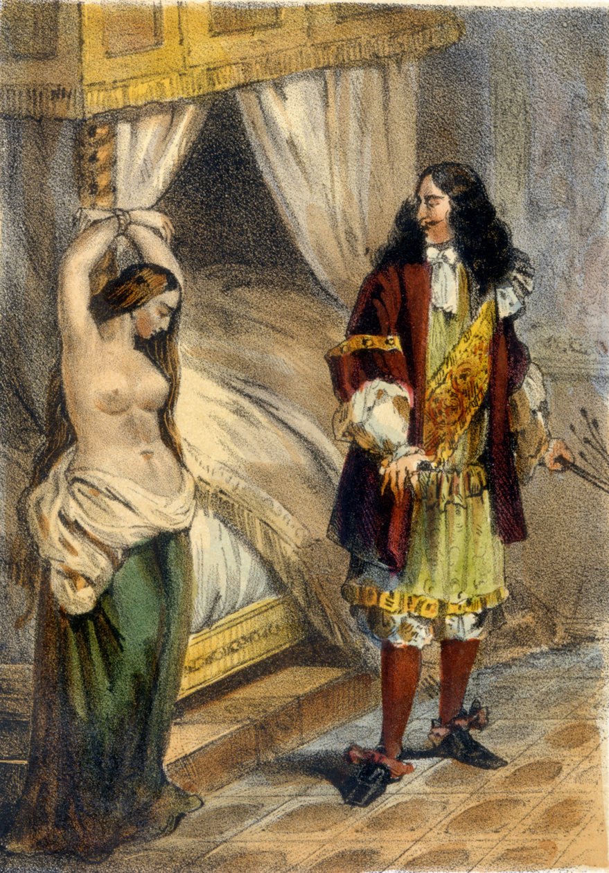 Donatien Alphonse François de Sade (1740-1814) mais conhecida como Marquês de Sade. Gravura do início do século XIX. de Unknown artist