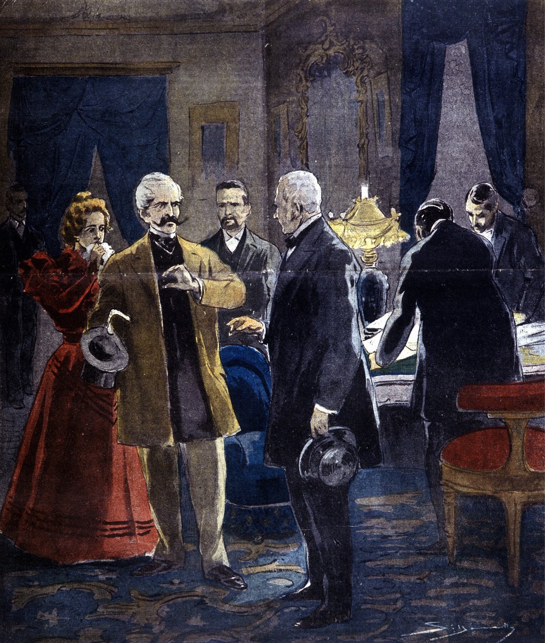 O caso Dreyfus. A prisão da Comandante Esterhazy... de Unknown artist