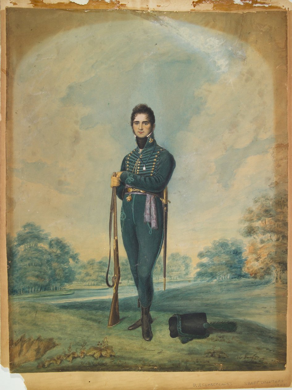 Duque de Cumberlands Sharpshooters de Unknown artist