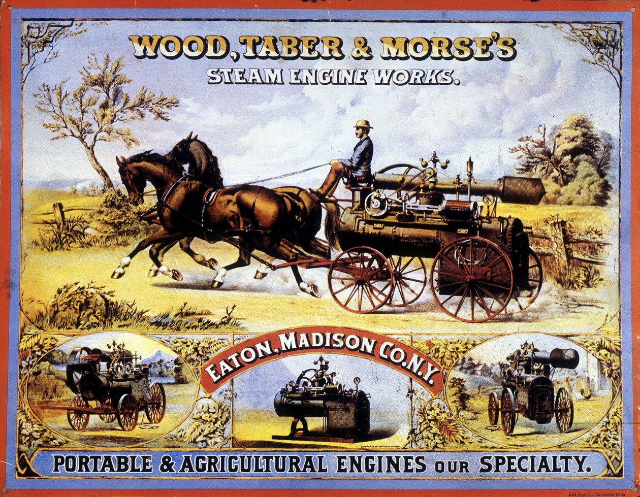 Eaton Madison Co Steam Machines - Publicidade de Unknown artist