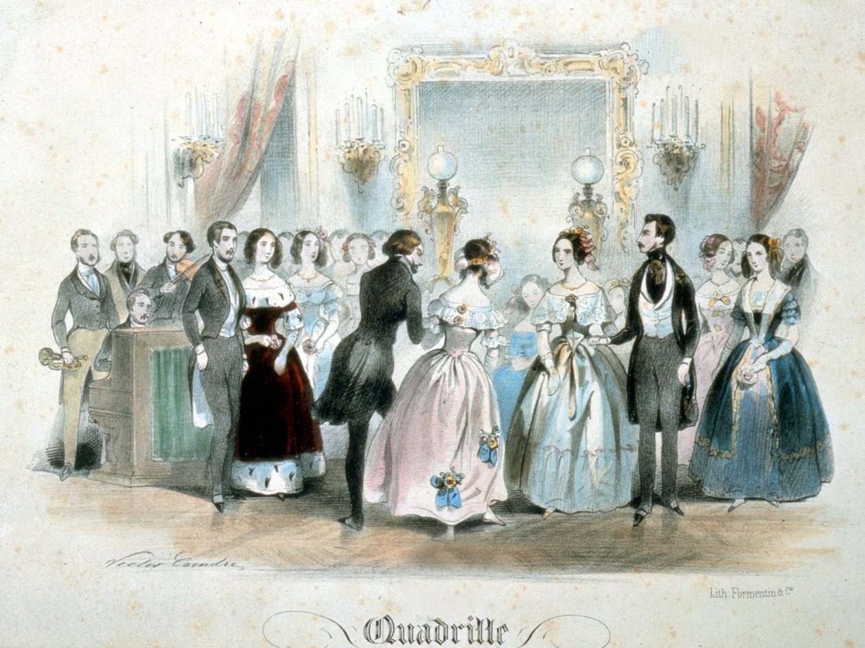 Gravura de meados do século XIX. de Unknown artist