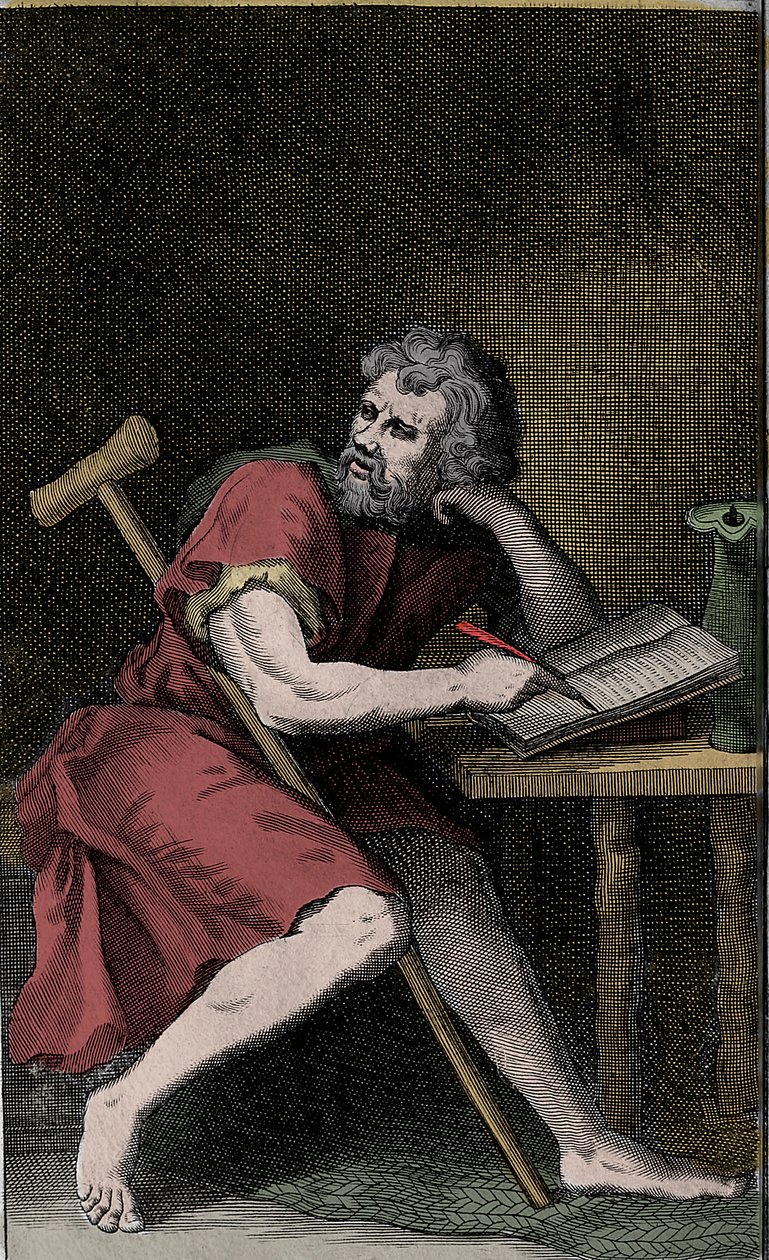 Epicteto - EPICTETUS Filósofo estóico grego de Unknown artist