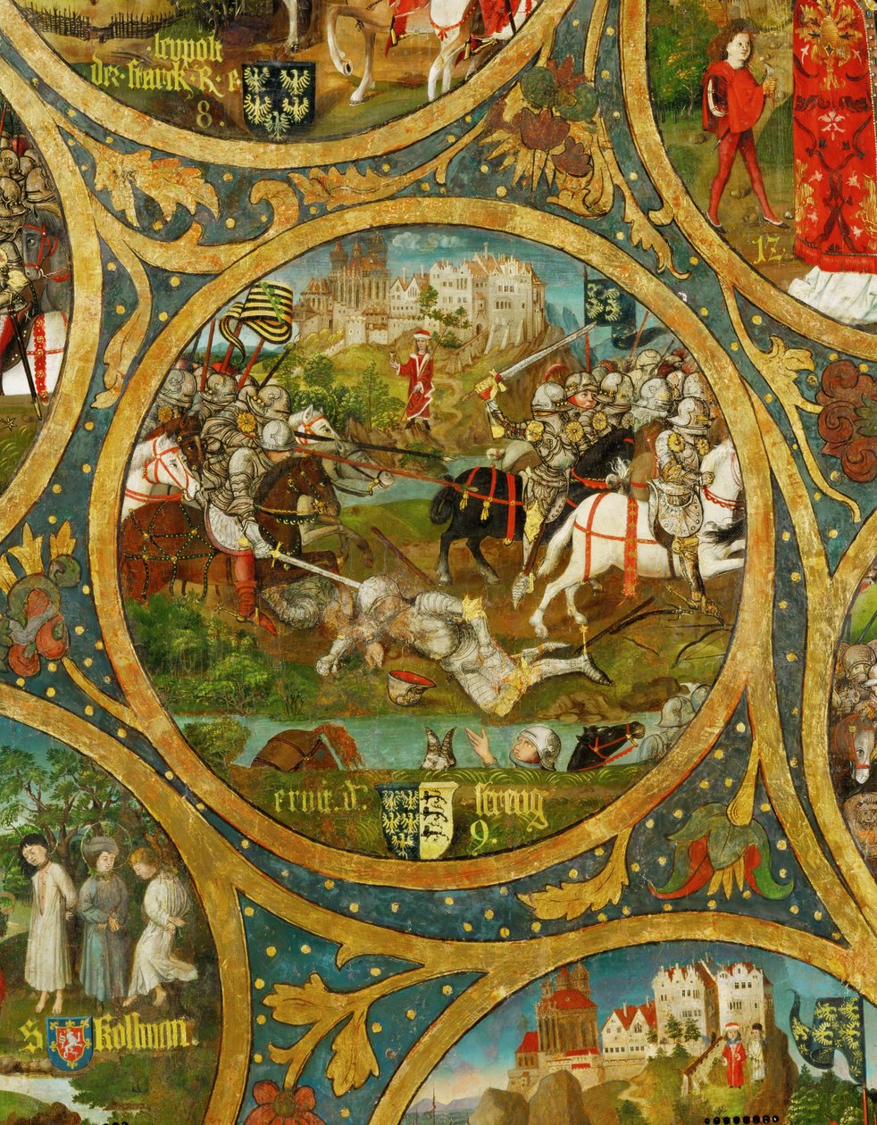 Ernst "der Strenge" - o corajoso, Marquês da Áustria de Unknown Artist