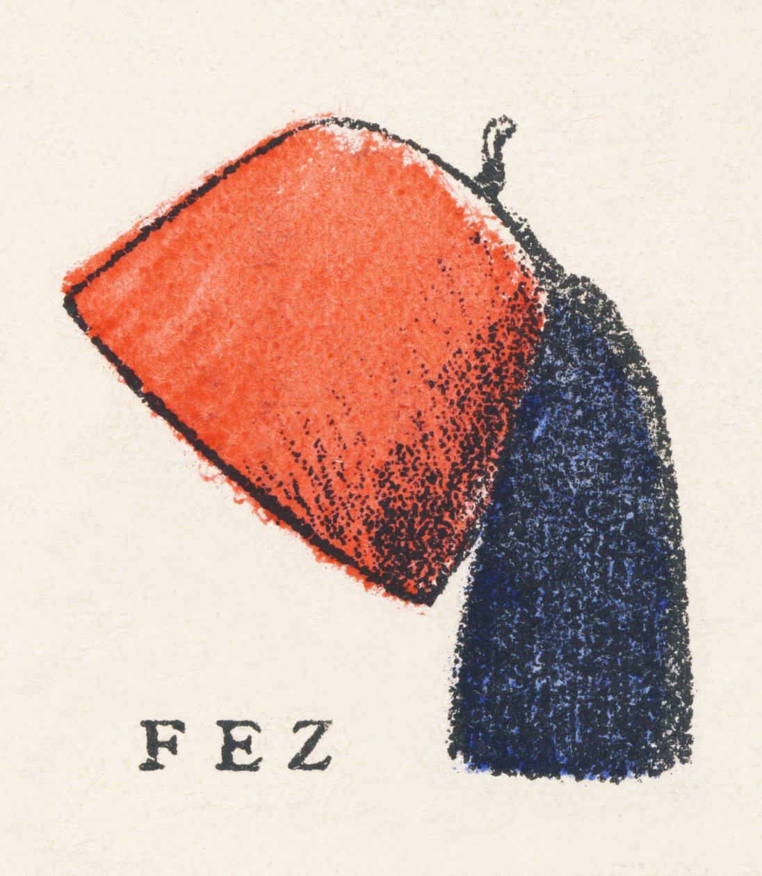F: fez de Unknown artist