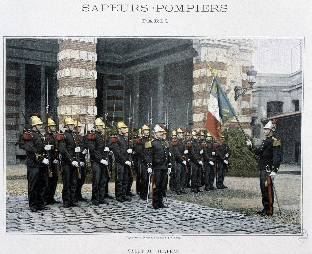 Bombeiros: Salvação à Bandeira - cerca de 1920 de Unknown artist