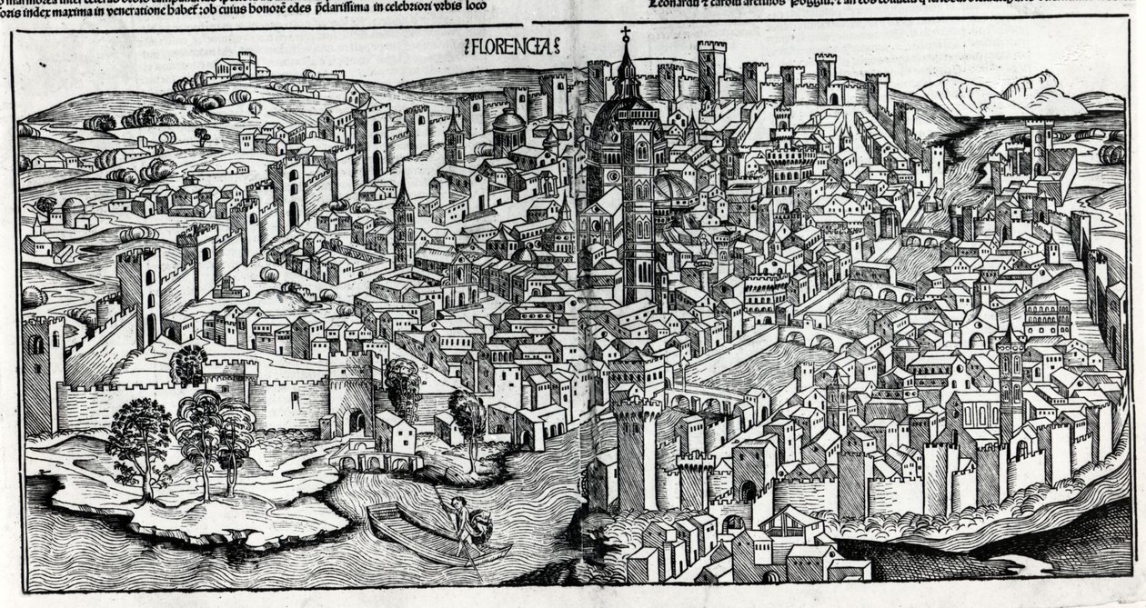 Florença, em 1470. de Unknown artist