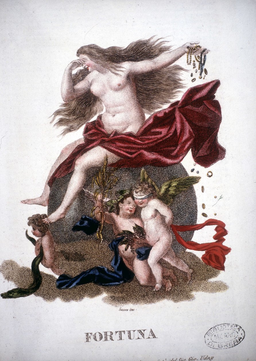 Fortuna (Fortuna) - no Dicionário Mitológico de Unknown artist