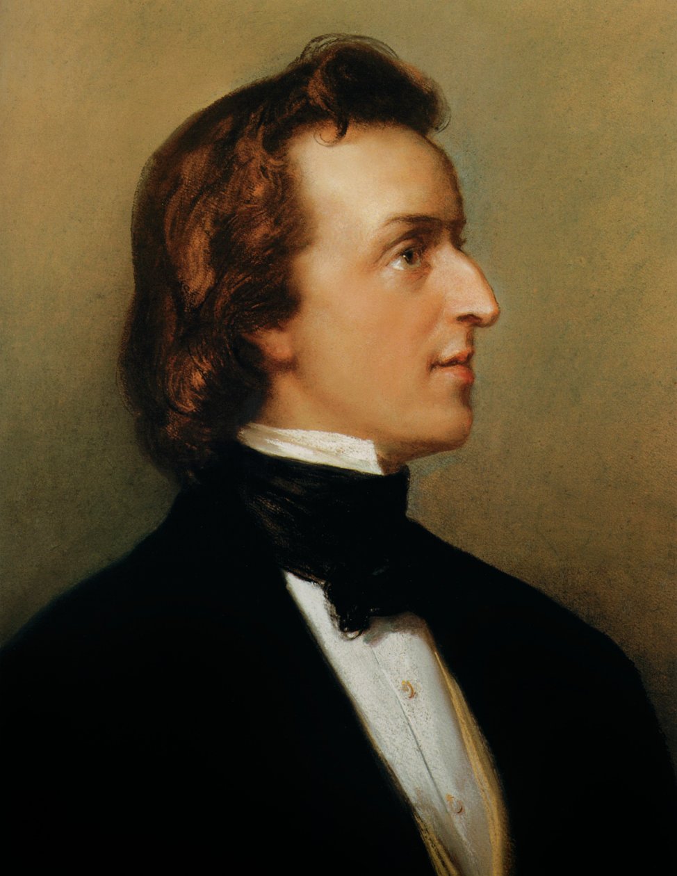 Frederic Chopin: compositor e pianista polonês de Unknown artist