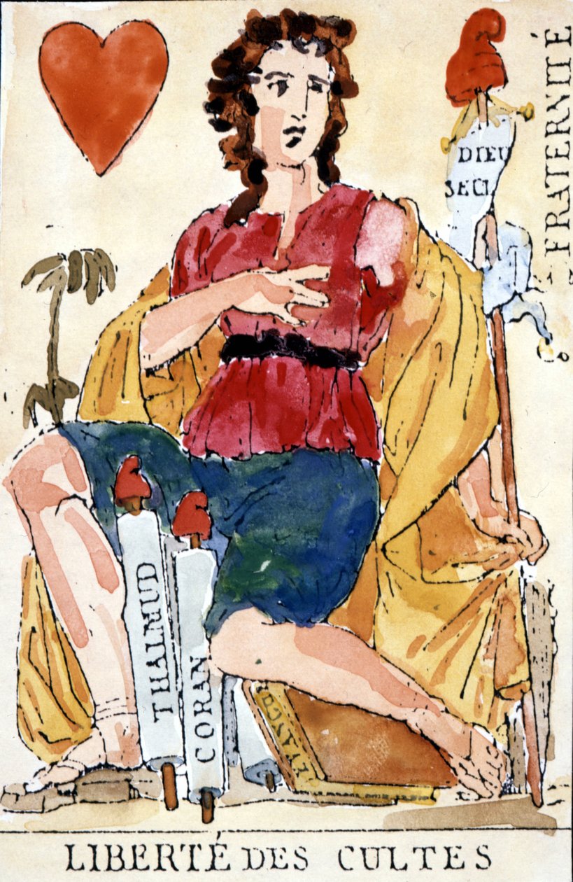 Liberdade de Culto - Carta de Jogada Revolucionária de Unknown artist